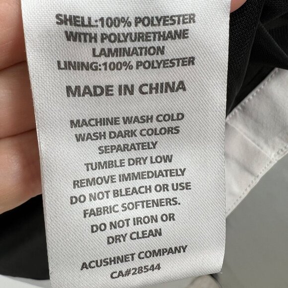 Spanish Hills CC Camarillo Ca FJ DryJoys 1/2 Zip S/S Tour Collection Jacket SZ L - Picture 6 of 9